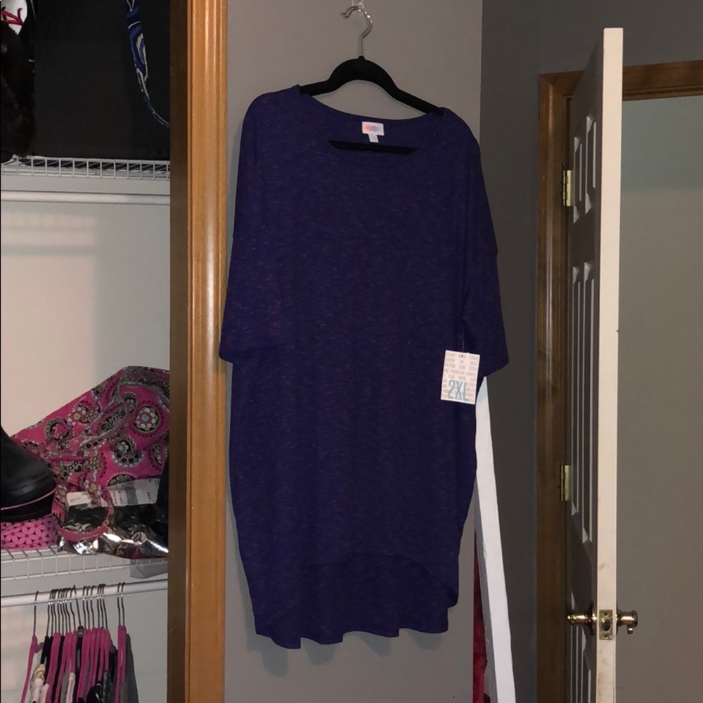 LuLaRoe ribbed Irma top